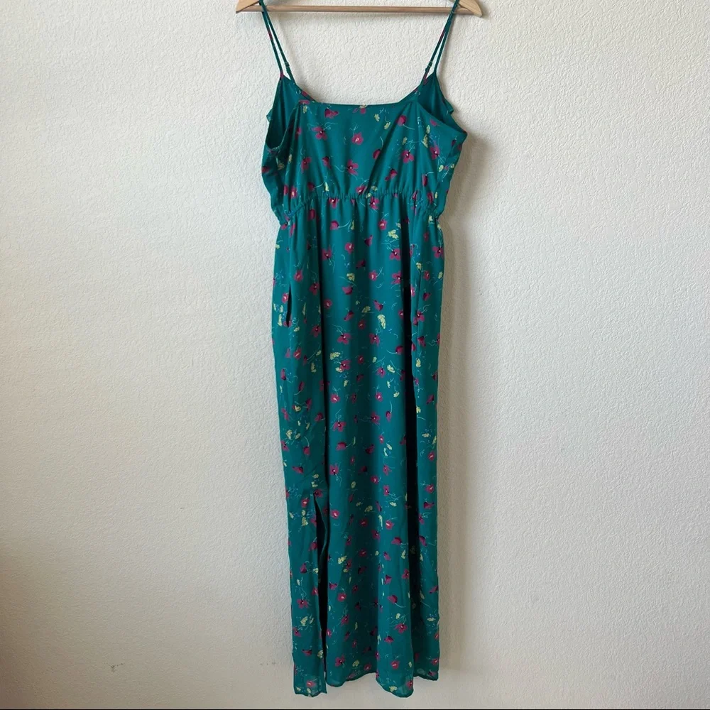 I Heart Robson Green Floral Maxi Dress - Picture 6 of 8